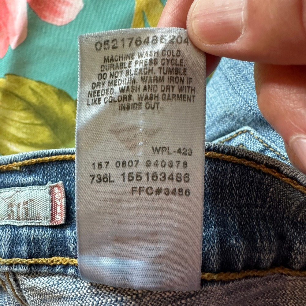 VTG Levi's 515 Bootcut Jeans Women's Size 6M Blue Medium Wash Denim - Picture 6 of 16